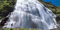 Wasserfall im Nationalpark Hohe Tauern, Österreich